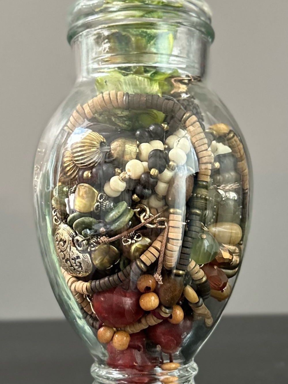 Mystery Surprise Apothecary Jewelry Jar